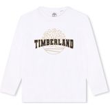 Timberland T60293 T-shirt Met Lange Mouwen Wit 14 Years Jongens