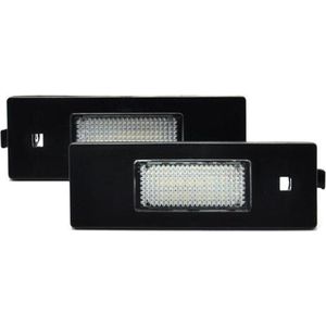 AutoStyle Set pasklare LED nummerplaat verlichting passend voor Alfa/BMW/Fiat/Mini diversen