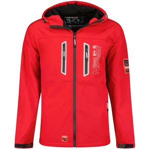 Geographical Norway Softshell Jas Heren Trevar Rood - XL