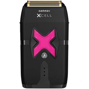 Gamma+ - Xcell Shaver - Elektrisch Scheerapparaat - Goud-Titanium Folie - Oplaadbaar