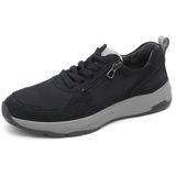 Waldläufer Heren Sneaker - 713003-403-857 Blauw - Wijdte H - Maat 8 (42)