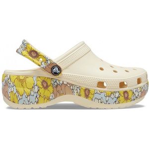 Crocs Mega Crush Retro Floral Vanilla Multi Maat 38/39 M6/W8
