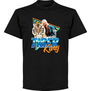 Joe Exotic Tiger King T-Shirt - Zwart - S