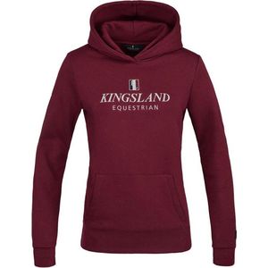 Kingsland Hoodie Classic Unisex Donkerrood - Donkerrood - s