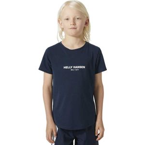 Helly Hansen Allure T-shirt Met Korte Mouwen Blauw 10 Years Jongens,Meisjes