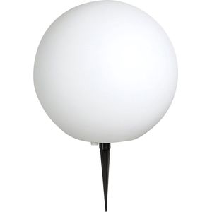 Globo vloerlamp Toula - wit - kunststof - 30 cm - Ingebouwde LED-module en E27 fitting - 31775RGBW