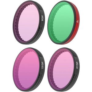 Allecto plus - Neutral Density Filter Camera Lens Filter Set - Hoogwaardige Lens Filter - Beschermhoes - Meerlaags Optisch - Aluminium Frame - Geschikt voor action camera's.