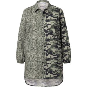 Angel of Style Angel of Style - Dames - Lange blouse straight fit - Rietgroen - Maat 42