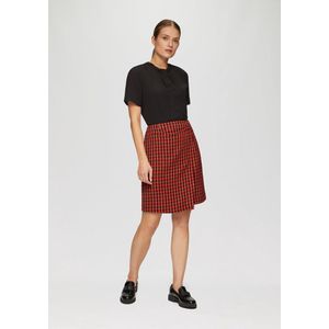 Wikkelrok - Houndstooth - Boucle-stijl