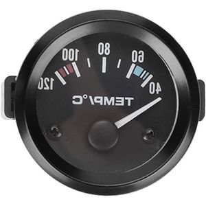 Provento - Universele auto truck LED digitale watertemperatuurmeter 2"" 40 ℃ - 120 ℃ - Nauwkeurige meting - Eenvoudig afleesbaar