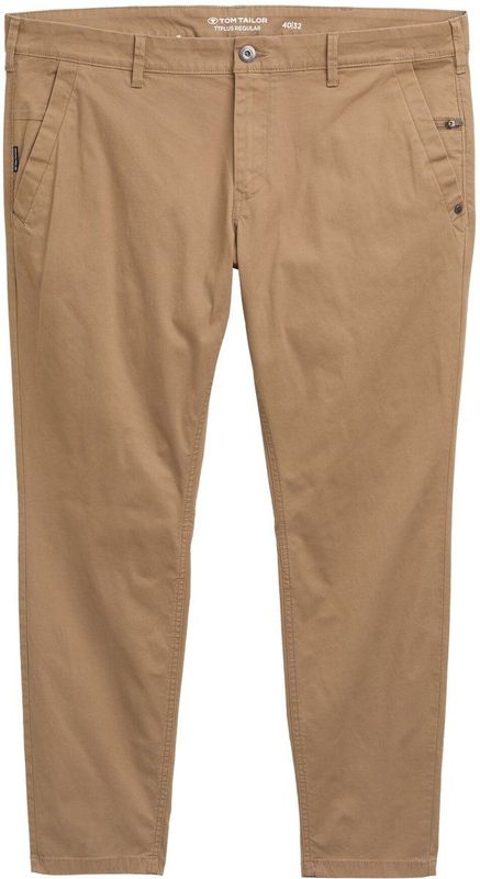 Tom Tailor Plus Maat - Taps toelopende Chino broek