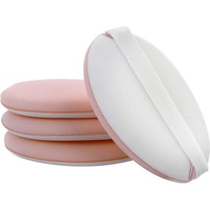 Make-up spons poeder 8 stuks Make-up basispad Make-up crème Concealer Kleurondersteuningsblender Beauty pad applicator wash Mini make-up cover (Beige)