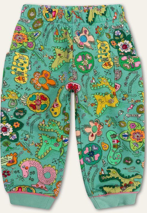 Oilily - Poof sweat pants - Groen - 104/4yr