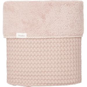 Koeka - Oslo - Baby Dekentje - Roze - Wafel/Teddy