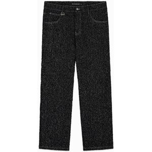 BOUCLE DENIM PANTS