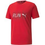 Puma - Run Logo - T-shirt - Met Korte Mouwen