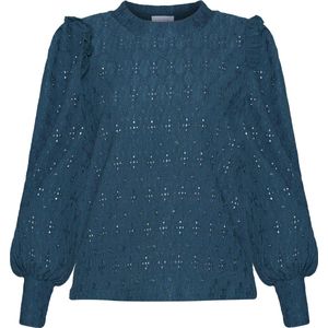 SISTERS POINT Eina-ls - Dames Blouse - Pine - Maat XS