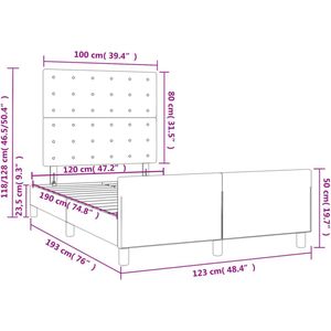 vidaXL-Bedframe-met-hoofdbord-stof-taupe-120x190-cm