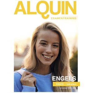 Alquin Examentraining Engels HAVO examenbundels (2 boeken) 2023 - 2024