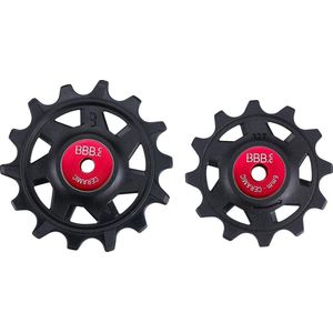 BBB Cycling Derailleurwieltjes RollerBoys Ceramic - Compatibel met SRAM - Zwart - 12T-14T - BDP-17