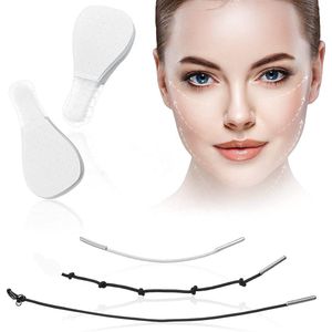 Facelift tape - Face tape - gezicht tape - face tape lift - beauty tape - Facelift tape met elastiek - 40 stickers + 3 verschillende touwtjes