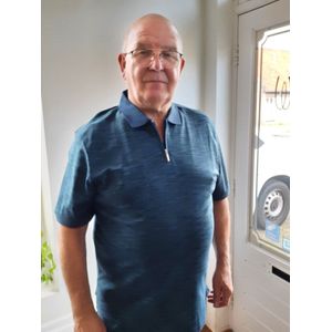 Hajo Polo Donkerblauw L / Blauw / Katoen