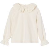 Vertbaudet T-shirt meisjes met kraag van Engels borduurwerk