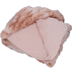 luxury Heaven fleece Deken - Blanket - Zachte deken - 150x200 - Roze