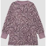 Jerseyjurk - Knusse Fleece - Met Delicate Bloemen - Regular Fit