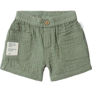 Noppies Boys Short Burnet Jongens Broek - Agave Green - Maat 62