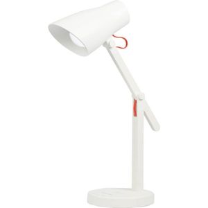 Salora TLQ310 - Bureaulamp - Tafellamp - Bureaulamp led dimbaar - Qi - Charge - Smartphone - Wit