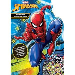 Marvel - Spiderman Sticker pad - stickerboek - 3 pagina's met stickers - 5 scene pagina's