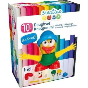 Creative Kids Kleiset Mr Dough 10-delig Geel