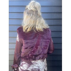 Hill Fashion - Noelia - Gilet - Bordeaux Rood