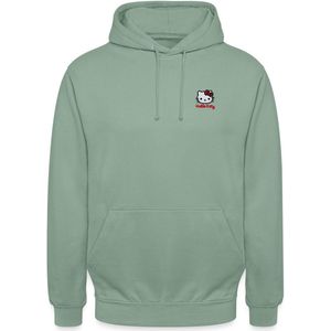 Hello Kitty Geborduurd Portret Hoodie Unisex