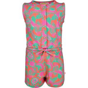 Someone Meisjes jumpsuit - Koraal - Maat 116
