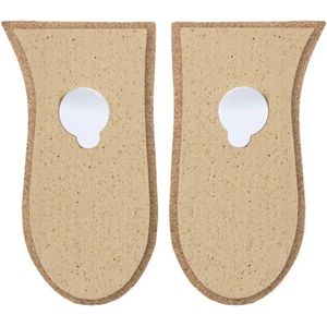 Kaps - Topmed - Voetsteunen - Natuurlijk Leer - Korfant - 1 Paar