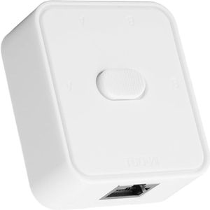 2-poorts Gigabit Onbeheerde Ethernet-netwerkswitch 10/100/1000 Mbps PoE-extenderschakelaar RJ45-netwerksplitteradapter