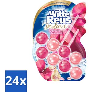 Witte Reus - Toiletblok - DeLuxe Delicate Magnolia - 2 Toiletblokken - Voordeelverpakking - 24 stuks
