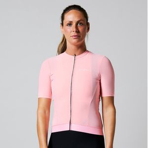 Acelera Intermediate Wielershirt | Fietsshirt Dames Korte Mouw | Wielrenshirt | Fietskleding | Roze | Maat M