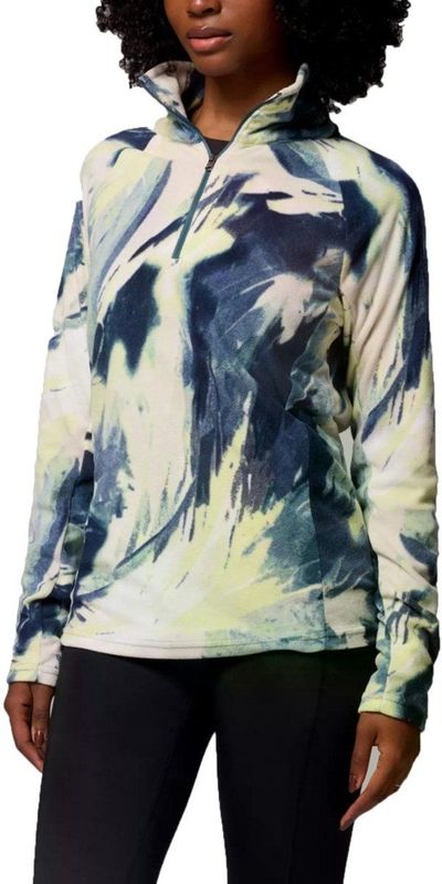 Columbia - GLACIAL IV PRINT - Fleecetrui - Everblue Snowflight - 1/2 ZIP