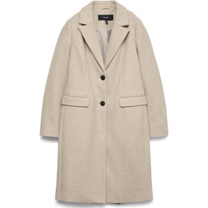 Vero Moda Jas Vmvinceberlin Long Coat Ga Boo 10337014 Tigers Eye/melange Dames Maat - XS