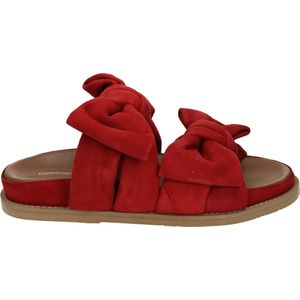 Copenhagen Shoes - SUMMER DREAM SUEDE CS8399 - Dames Slippers - Rood