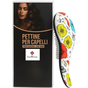 Detangler Haarborstel - Ergonomische en Stijlvolle Reisborstel