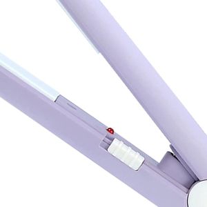 Mini 2-in-1 Stijltang en Krultang met Keramische Toermalijnplaten