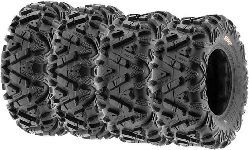 Sun-f A-033 - ATV-band - Zwart - 28 x 11 / R12