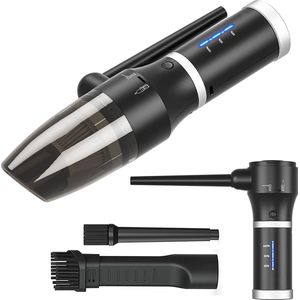 Elektrische Snoerloze Stofzuiger - 77.000 RPM Motor - Voor PC, Computer, Auto en Houtbewerking Reinigen