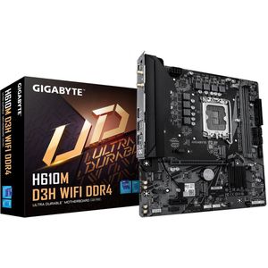 GIGABYTE H610M D3H WIFI DDR4 moederbord Intel H610 LGA 1700 micro ATX