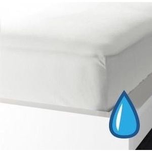 Suite sheets Molton - Waterdicht - 80% Katoen - 140x200 + 30 cm hoek - Wit