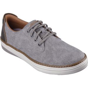 Skechers Hyland Ratner VEGAN Veterschoen - Mannen - Grijs - Maat 42.5